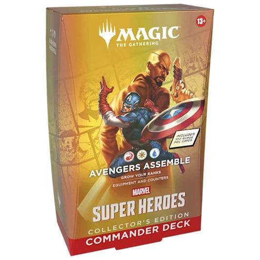Magic: The Gathering - TCG - Marvel Super Heroes Commander Deck Collector's Edition - Avengers Assemble