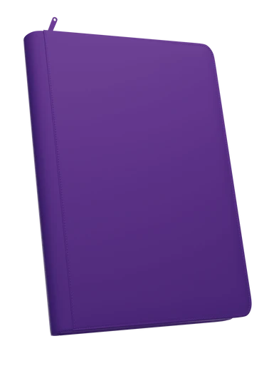 Stealth 9 Pocket Zip Binder - Purple
