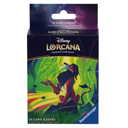 Disney Lorcana - TCG - Scar the Vengeful Lion Card Sleeves