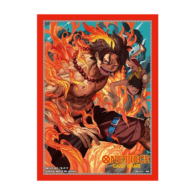 One Piece Card Game: Official Sleeves – TCG+ VOL.5 - Portgas.D.Ace