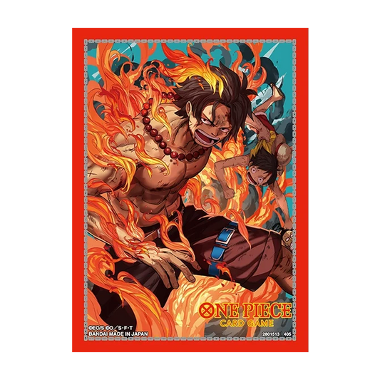 One Piece Card Game: Official Sleeves – TCG+ VOL.5 - Portgas.D.Ace