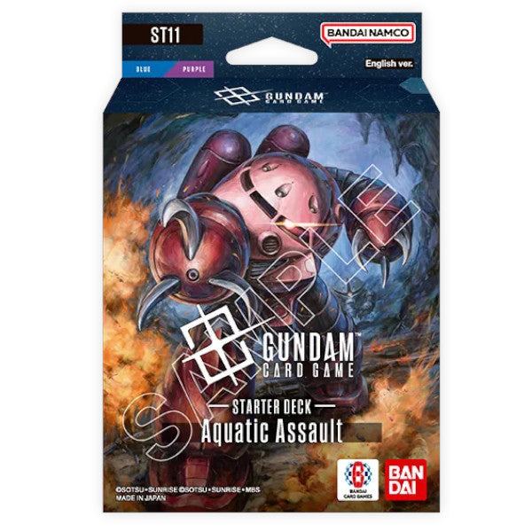 Gundam Card Game Starter Deck Aquatic Assault [ST11]