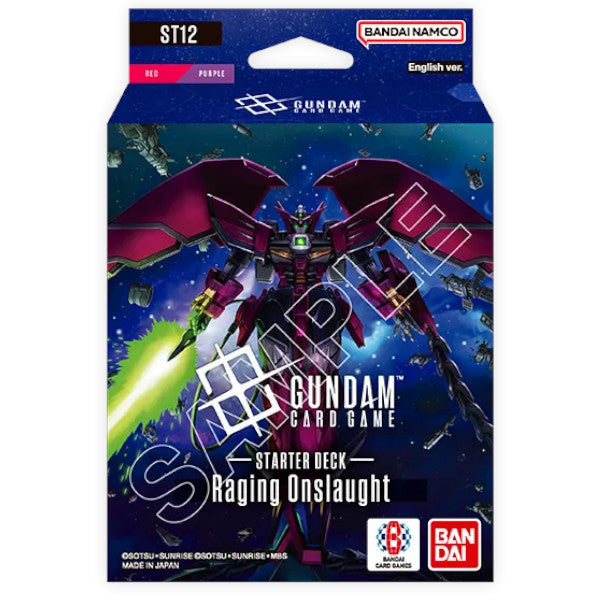 Gundam Card Game Starter Deck Raging Onslaught [ST12]