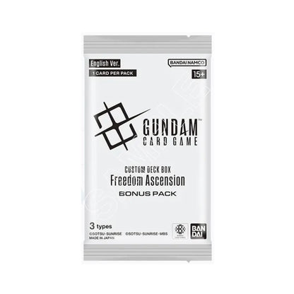 Gundam Card Game Freedom Ascension SC01 Deck Build Set