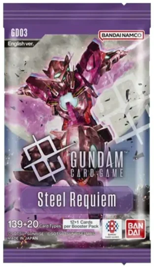 Gundam Card Game: Steel Requiem [GD03] - Booster Pack