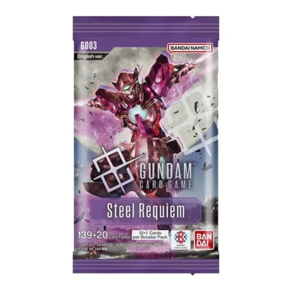 Gundam Card Game: Steel Requiem [GD03] - Booster Pack