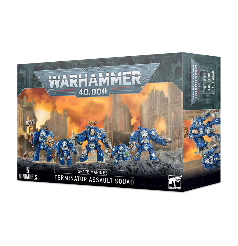 48-34 Space Marines Terminator Assault Squad