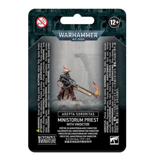 52-51 Adepta Sororitas: Ministorum Priest with Vindictor