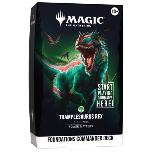 Magic: The Gathering - Foundations Starter Commander - Tramplesaurus Rex