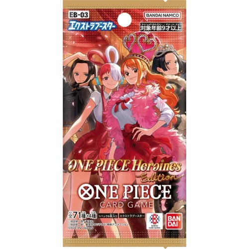 One Piece - TCG - EB-03 - Heroines Edition Booster Pack [Japanese]