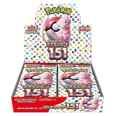 151 Booster Box SV2A - Japanese Pokémon TCG