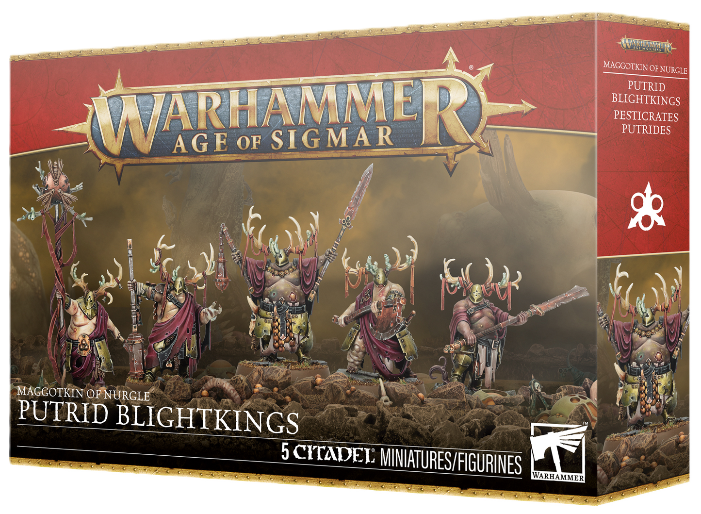83-28 MAGGOTKIN OF NURGLE: PUTRID BLIGHTKINGS