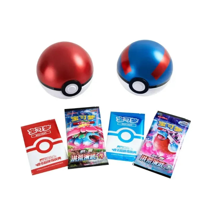 Pokémon TCG - Sword & Shield Great Ball/ Poké Ball Pikachu Legendary Celebration Gift Set - Chinese Pokémon TCG