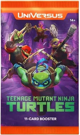 UniVersus - Teenage Mutant Ninja Turtles Booster - Trading Card Game