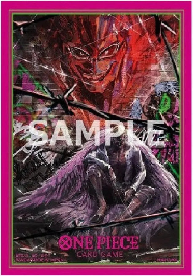 One Piece Card Game: Official Sleeves – TCG+ VOL.4 - Donquixote Doflamingo