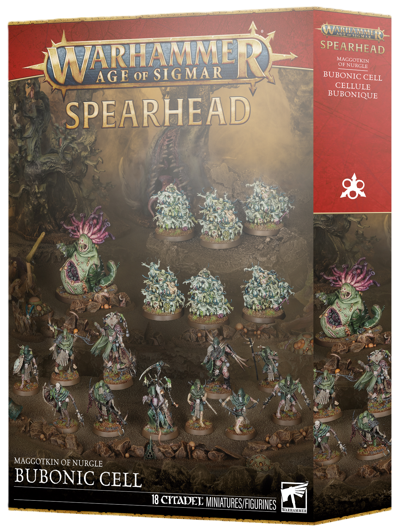 70-838 SPEARHEAD: MAGGOTKIN OF NURGLE:BUBONIC CELL