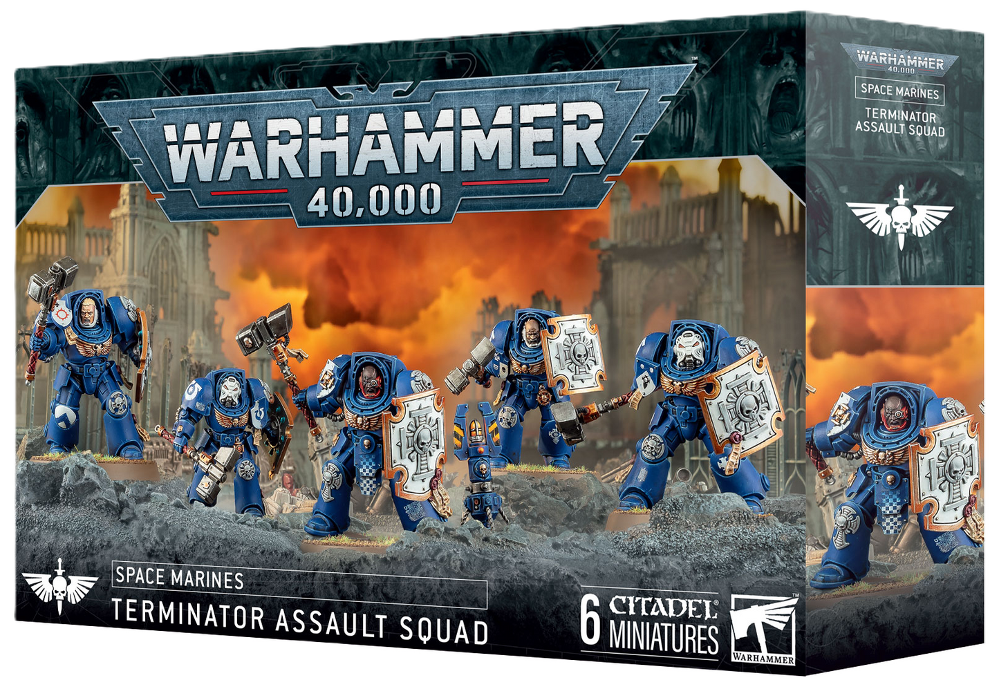 48-34 SPACE MARINES: TERMINATOR ASSAULT SQUAD