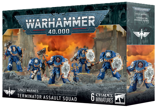 48-34 SPACE MARINES: TERMINATOR ASSAULT SQUAD