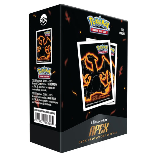Ultra Pro Pokemon Neon Kanto Charizard APEX Deck Protector Sleeves
