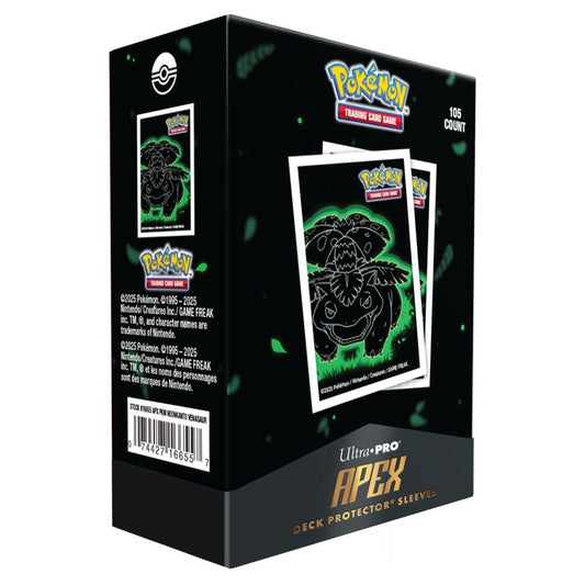 Ultra Pro Pokemon Neon Kanto Venusaur APEX Deck Protector Sleeves