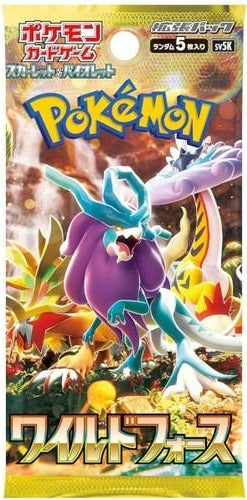 Wild Force SV5K Booster Pack - Japanese Pokémon TCG